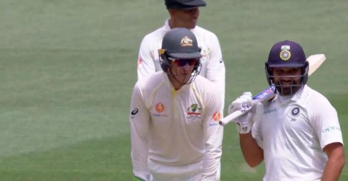 WATCH: Tim Paine sledges Rohit Sharma with a hilarious conversation with Aaron Finch