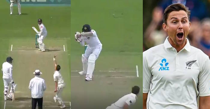 WATCH: Trent Boult takes six wickets for 4 runs across 15 balls against Sri Lanka