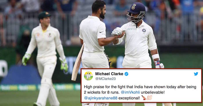 Twitter Reactions: Virat Kohli, Ajinkya Rahane lead India’s fightback on Day 2 in Perth