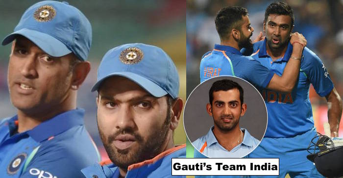 Gautam Gambhir picks his Indian squad for the ICC Cricket World Cup 2019