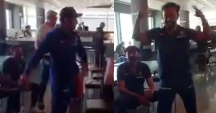 WATCH: Rohit Sharma and Kedar Jadhav shows off their dance moves