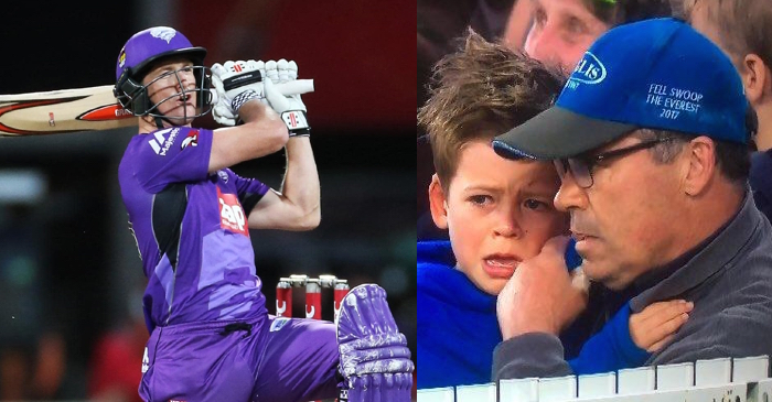 WATCH: George Bailey, Daniel Sams’ heartwarming gesture after kid gets hit by a cricket ball