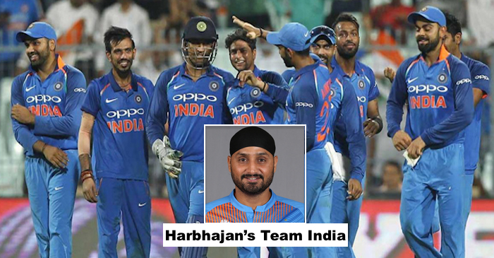 Harbhajan Singh picks his Indian squad for the ICC Cricket World Cup 2019
