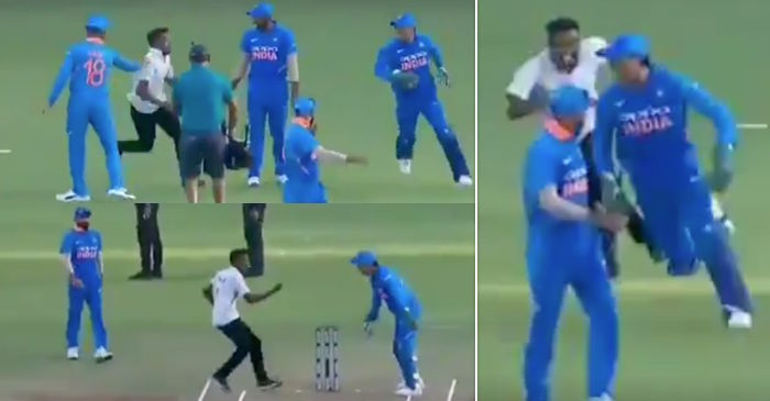 WATCH: MS Dhoni plays hide and seek with his fan in Nagpur