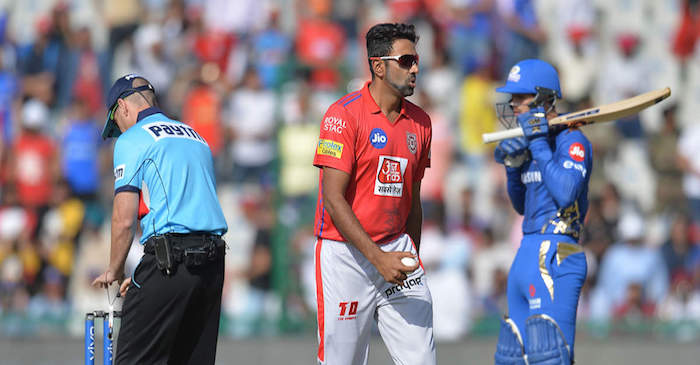 IPL 2019: KXIP skipper Ravichandran Ashwin bowls a seven-ball first over against MI