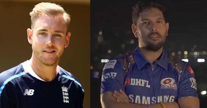 IPL 2019: Stuart Broad and Yuvraj Singh engage in a hilarious banter on Instagram