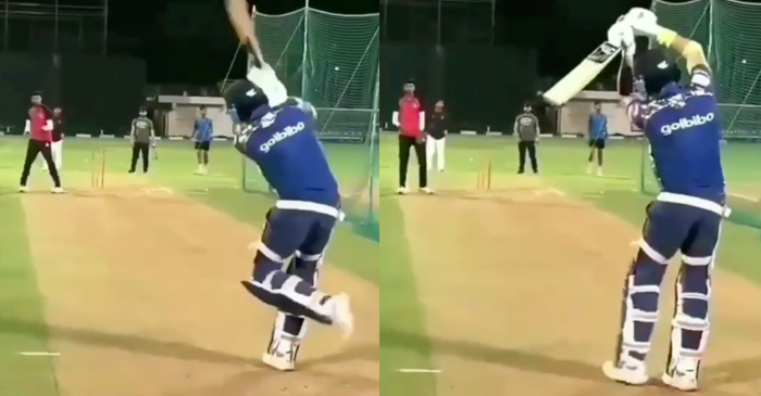 WATCH: Mumbai Indians star Yuvraj Singh emulates MS Dhoni’s helicopter shot in the nets
