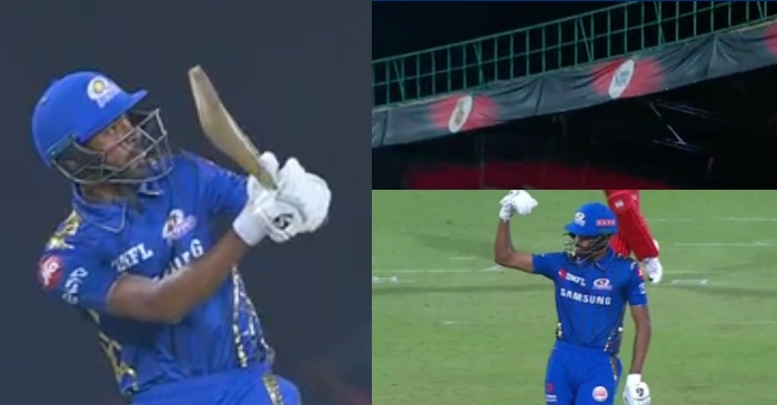WATCH: Hardik Pandya smashes Mohammed Siraj out of Chinnaswamy, shows off his muscle power during RCB vs MI clash