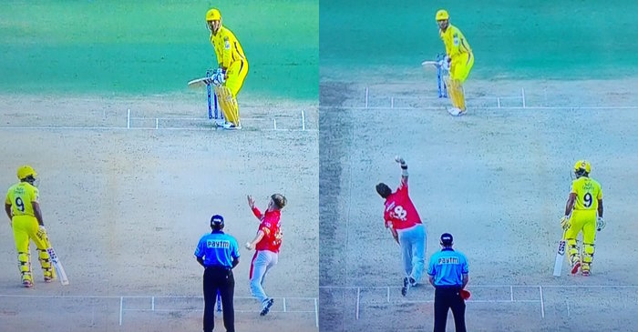 IPL 2019 (CSK vs KXIP): Umpire stops play, talks to MS Dhoni after Ambati Rayudu backs up too far
