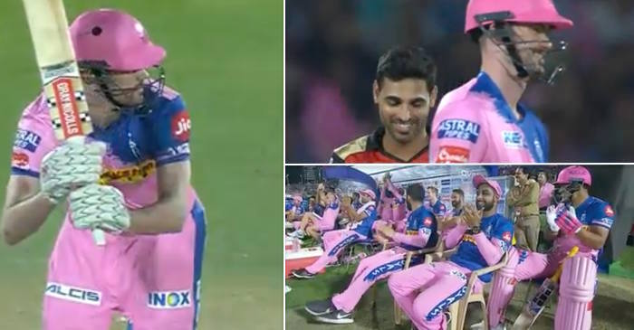 IPL 2019 – WATCH: Rajasthan Royals camp rejoices as Ashton Turner gets off the mark after 3 ducks (RR vs SRH)