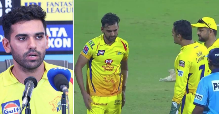 IPL 2019: Deepak Chahar opens up about the incident when MS Dhoni lost his cool at him
