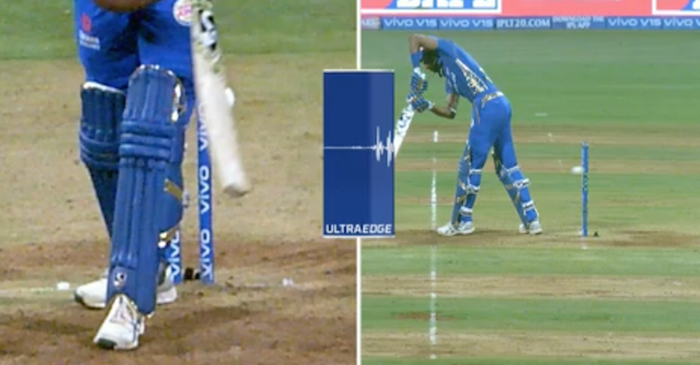 IPL 2019 – WATCH: Hardik Pandya evades getting out as ball races to the boundary after hitting stumps