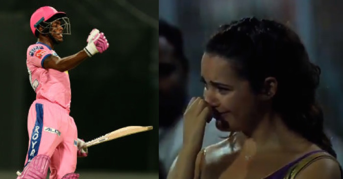 IPL 2019 – WATCH: KKR cheerleader breaks into tears as Jofra Archer finishes it off in style for RR