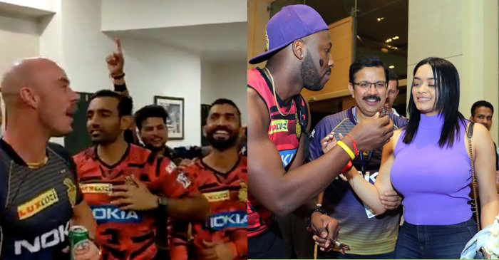 IPL 2019: WATCH – KKR’s Andre Russell celebrates win over RCB with wife Jassym Lora