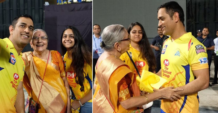 IPL 2019: WATCH – MS Dhoni’s heartwarming gesture for his elderly fan is winning the internet