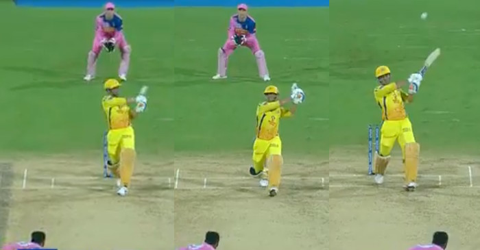 IPL 2019: WATCH – MS Dhoni smashes Jaydev Unadkat for 3 consecutive sixes in the final over (CSK vs RR)