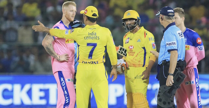 IPL 2019: Cricket world condemns MS Dhoni for entering the field after CSK were denied a no-ball against RR