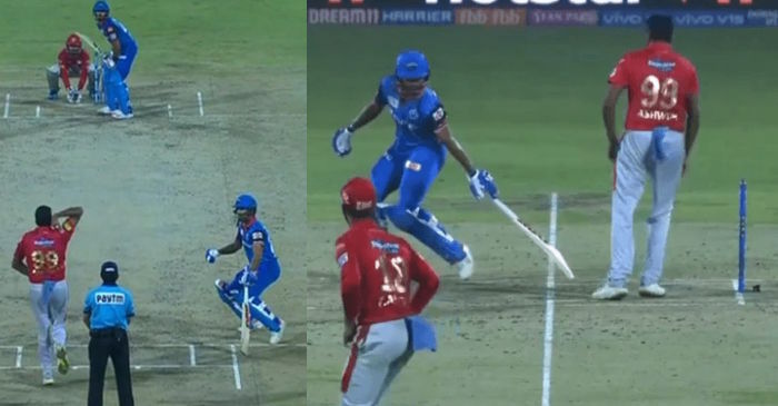 IPL 2019 – WATCH: Ravichandran Ashwin gives ‘Mankad’ warning, Shikhar Dhawan mocks him with dance moves (DC vs KXIP)