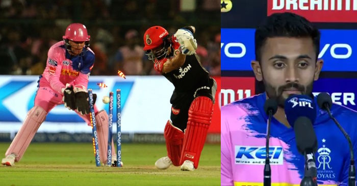 IPL 2019: Shreyas Gopal in disbelief after dismissing Virat Kohli and AB de Villiers in the same match