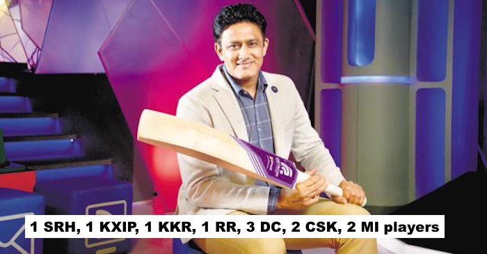 Anil Kumble reveals his best XI of IPL 2019
