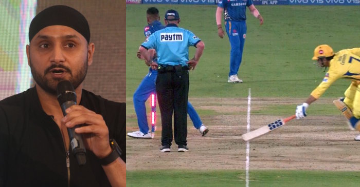 IPL 2019 Final: Out or Not out? Harbhajan Singh opens up about MS Dhoni’s controversial decision