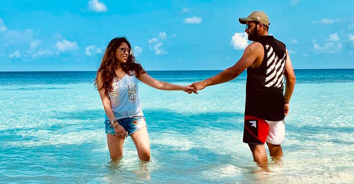 Rohit Sharma chills out with ‘partner in crime’ in Maldives after record IPL win