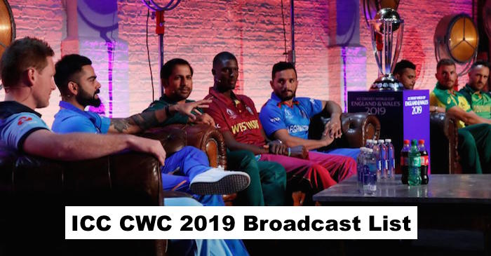 ICC World Cup 2019 TV channels & online streaming: Where to watch Live action in India, US, UK, Australia and other countries