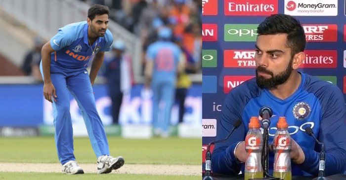 ICC World Cup 2019: Virat Kohli provides an update on Bhuvneshwar Kumar’s injury