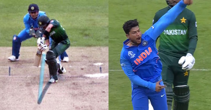 ICC World Cup 2019 – WATCH: Kuldeep Yadav bowls a magical delivery to dismiss Babar Azam