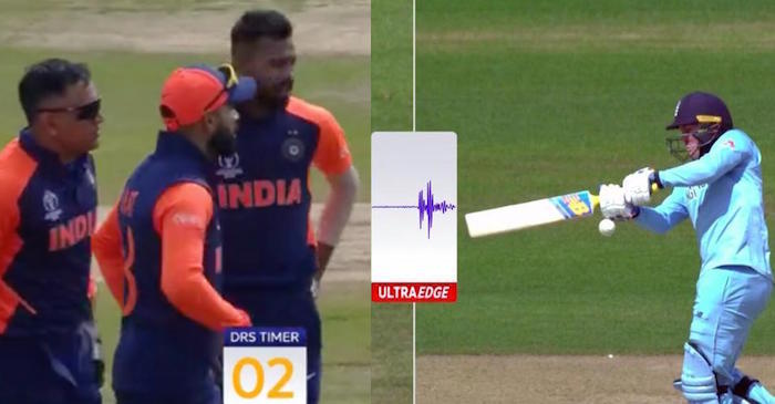 ICC World Cup 2019: MS Dhoni errs in DRS to give Jason Roy a lifeline