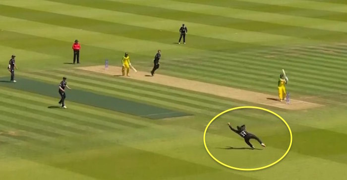 ICC World Cup 2019 – WATCH: Martin Guptill takes a sensational catch to dismiss Steve Smith
