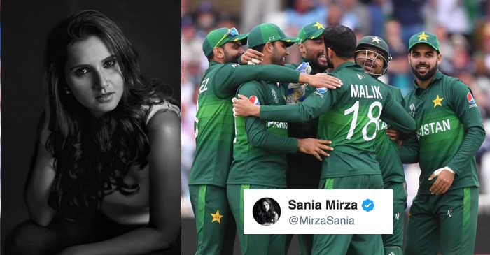 ICC World Cup 2019: Sania Mirza congratulates ‘unpredictable’ Pakistan for their win over England