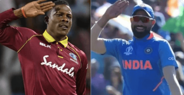 ICC World Cup 2019: Sheldon Cottrell gives an awesome reply in Hindi to Mohammed Shami’s salute celebration