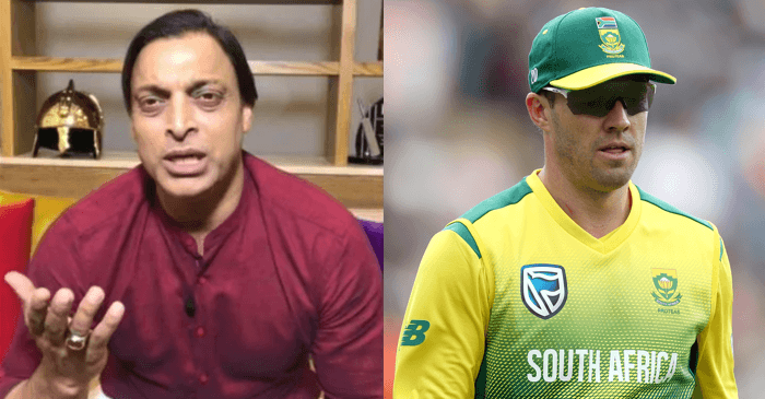 ICC World Cup 2019: Shoaib Akhtar slams AB de Villiers, accuses him of putting money over country