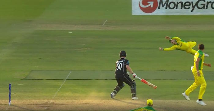 ICC World Cup 2019 – WATCH: Steve Smith takes a stunning catch to remove Tom Latham
