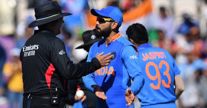 World Cup 2019: ICC fine Virat Kohli for “excessive appealing and charging aggressively towards the umpire”