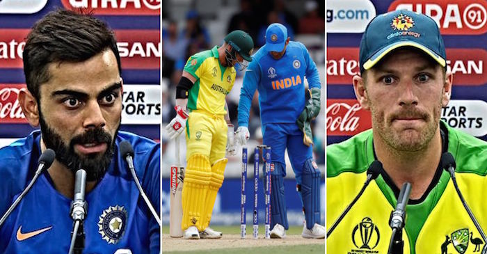 ICC World Cup 2019: Virat Kohli, Aaron Finch condemn ‘zing’ bail controversy after David Warner’s reprieve