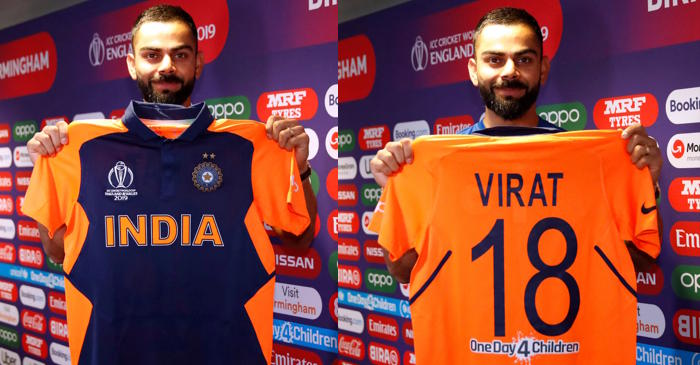 ICC World Cup 2019: Virat Kohli rates Team India’s new orange jersey on a scale of one to 10