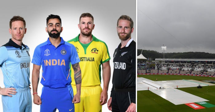 ICC World Cup 2019: Here’s what will happen if rain washes out the semifinals between India-New Zealand and England-Australia