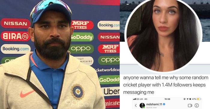 Fans react as woman alleges India pacer Mohammad Shami for sending her private messages