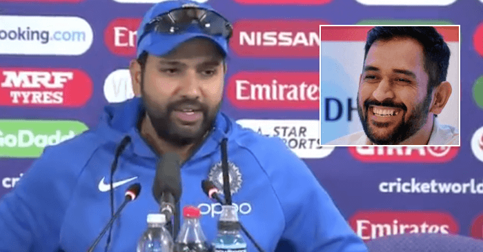 World Cup 2019: Rohit Sharma gives a hilarious answer when asked about MS Dhoni’s birthday plans