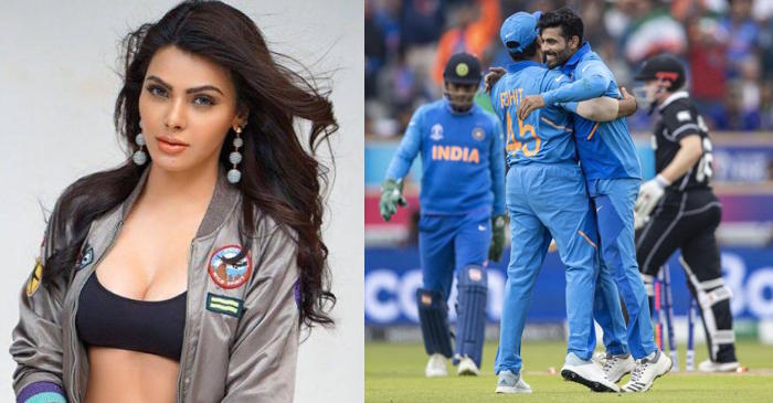 CWC 2019: Actress Sherlyn Chopra wishes Team India for the World Cup in a unique fashion