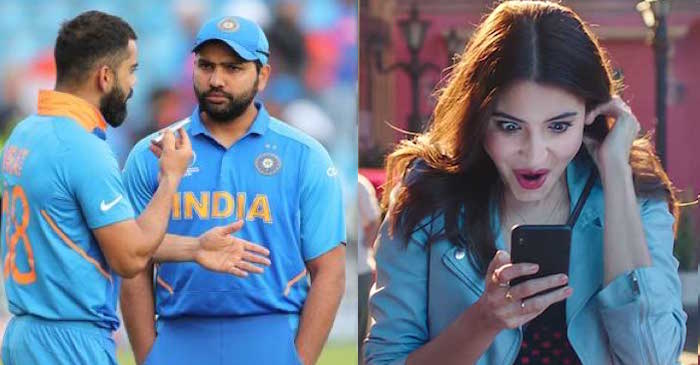 After unfollowing Virat Kohli on Instagram, Rohit Sharma unfollows Anushka Sharma as well