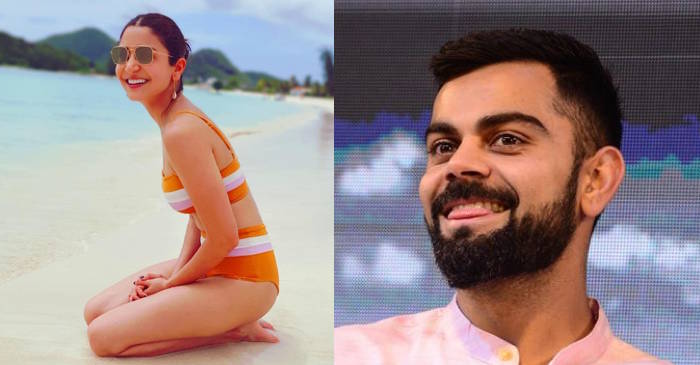 Virat Kohli drops an adorable comment on Anushka Sharma’s beach bum photo from West Indies