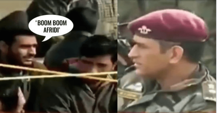 WATCH: When crowd chanted ‘boom boom Afridi’ on seeing MS Dhoni in Kashmir