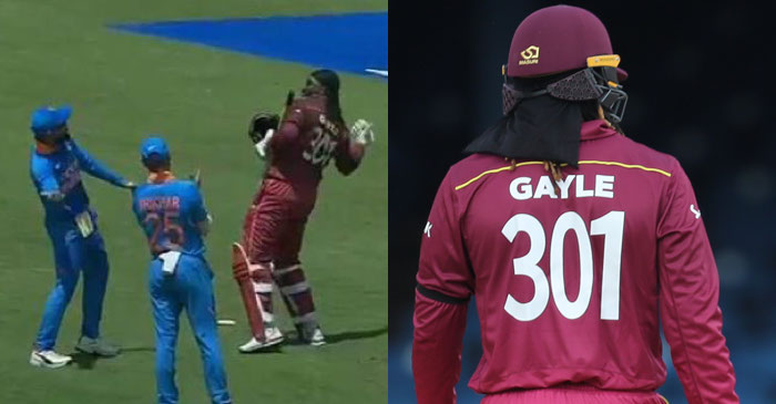 West Indies vs India 2019: Chris Gayle bows out from ODI cricket in special jersey