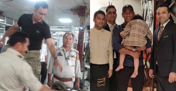 Photos: MS Dhoni returns after 2-week army stint in Kashmir; reunites with daughter Ziva in New Delhi