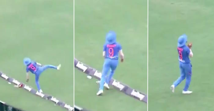 WATCH: Manish Pandey takes a stunning catch at boundary to dismiss Nicholas Pooran