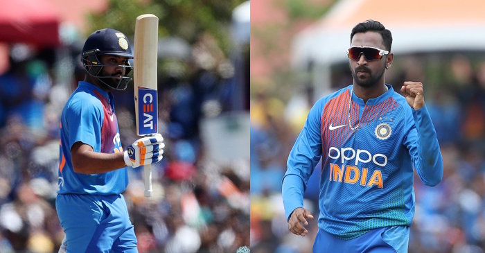 Rohit Sharma, Krunal Pandya shine as India seal the T20I series against West Indies