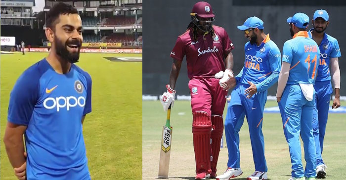 Indian skipper Virat Kohli reveals the secret behind his dance moves on the field against West Indies